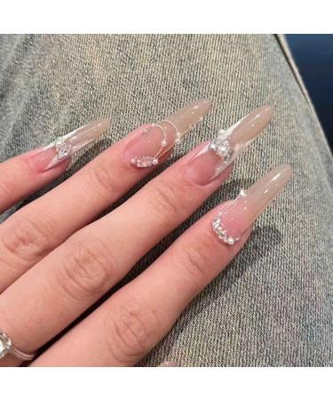 Temperament manicure manicure wearing a hand-made niche sticking drill cold princess temperament pure desire wind Pearl butterfly fashion(S) - Buy Online on GoSupps.com
