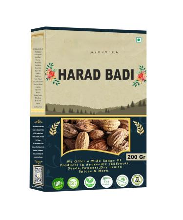 Harad badi Whole - 200 Gm - Yellow Terminalia Chebula Haritaki Natural |