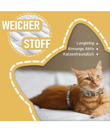 Supet Escape-Proof Cat Harness and Lead Set - Adjustable Lightweight Vest for Walking - Grey (M Size) - Ideal for Small to Large Cats - Buy Online on GoSupps.com