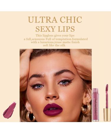 6PCS Everlasting Matte Liquid Lipstick Set - Long Lasting Waterproof & High Pigmented Nude Lip Gloss Kit | Perfect Beauty Gift for Girls - Buy Online on GoSupps.com