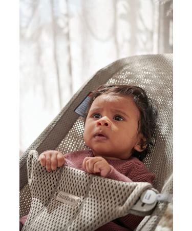 BabyBjrn BABYBJRN Bouncer Bliss  3D Mesh  Light Grey Frame  Grey/Beige  Gray Beige mesh (006102US) - Buy Online on GoSupps.com