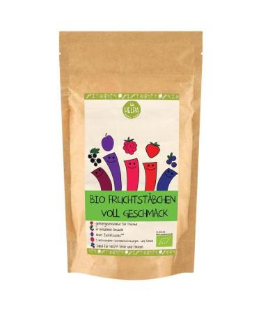 HELPA HELPA BIO Fruits Roses Flavour Healthy Snack Organic Natural Foods Fruits Strawberries Raspberries Berries Prunes Blackcurrant 100% Freeze-dried Fruits