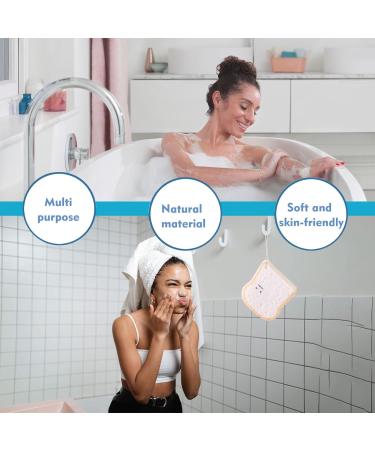 SEPKUS Reasuable Dish Sponge(8pcs) - Cute Toast Wood Pulp Cotton Sponges for Dishes Quick Drying Cleaning Sponge with Lanyards - Buy Online on GoSupps.com