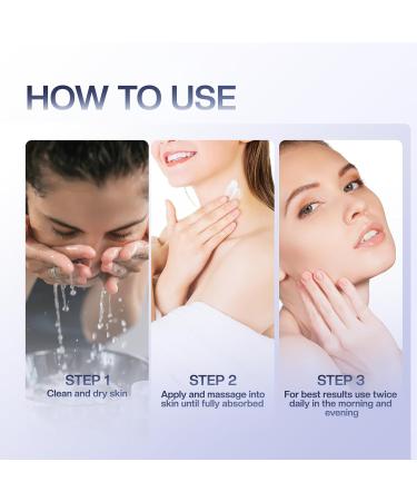 SADOWAY Neck Cream for Tightening & Firming | Hydrating Neck & Face Cream for Men & Women - Best Anti-Aging Solution - Buy Online on GoSupps.com