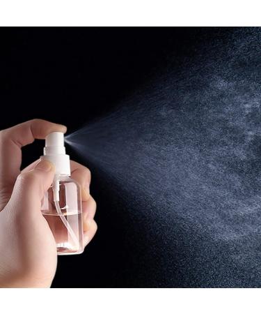 Zeoabsy 12-Pack 50ml Brown Plastic Spray Bottles - Fine Mist Pump Atomizer for Cosmetics Perfumes & More - Buy Online on GoSupps.com