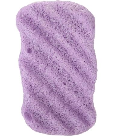 Konjac Sponge Baby Sponge for Bathing Body Sponges for Shower Long Wave Type Big Size Body Konjac Wash Face Flutter Facial Body Care Sponges Dry (Long Waves Purple (Dry)) - Buy Online on GoSupps.com