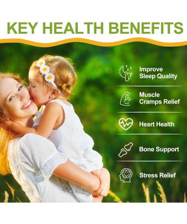 Potassium Magnesium Glycinate Gummies with CoQ10 for Energy Support & Better Zzz Sugar Free Magnesium Gummy Supplements for Women and Men 90 Count - Buy Online on GoSupps.com