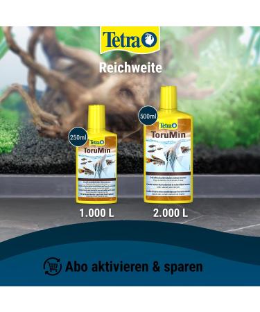 Tetra Torumin 250ml - Natural Blackwater Solution with Torf Extracts for Freshwater Aquariums - Buy Online on GoSupps.com