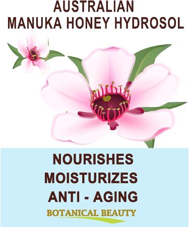 Australian Manuka Honey Hydrosol Floral Water | 100% Pure Natural Facial Toner & Moisturizer | Botanical Beauty 2 fl. oz - Buy Online on GoSupps.com