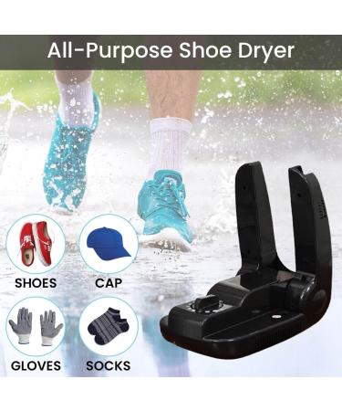 200W Portable Boot Dryer Shoe Dryer Glove Dryer Ozone With Heat Blower Boot Warmer(Black) - Buy Online on GoSupps.com