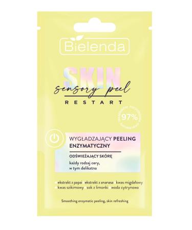 Bielenda Skin Restart Sensory Peel - Smoothing Enzymatic Peeling For All Skin Types 8g