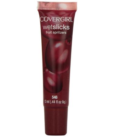 CoverGirl Wetslicks Fruit Spritzers Lip Gloss Cranberry Splash .44 fl oz