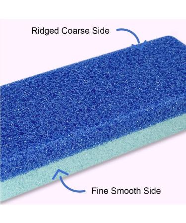 Maryton Foot Exfoliator Scrubber Sponge - Callus Remover Pedicure Tool for Salon-Worthy Feet - 2pcs - Buy Online on GoSupps.com