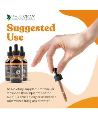Rejuvica Health Activated Male - Advanced Male Libido Support Tincture - Enhanced Liquid Delivery for Better Absorption - Ashwagandha Mucuna Tongkat Ali Tribulus & More! 1 - Buy Online on GoSupps.com