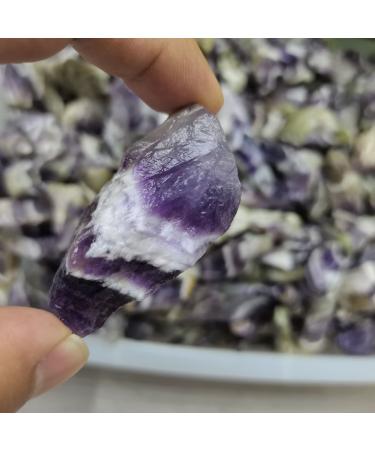 Natural Crystal 100g Natural Raw Rough Dream Amethyst Stone Crystal Gemstone Specimen Natural Stones and Minerals Home Collections