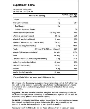Swanson Kids Mixed Fruit Multivitamin Gummies - Supports Healthy Growth & Development - 60 Gummies - Buy Online on GoSupps.com