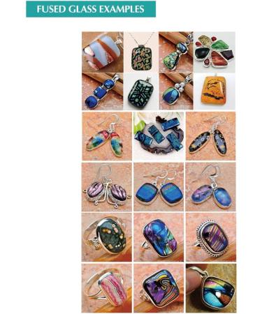 WICAND Microwave Kiln Fusing Glass DIY Jewelry Tools Set - 15pcs - Buy Online on GoSupps.com