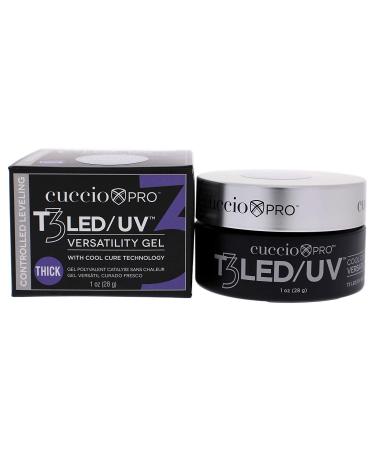 Cuccio Pro T3 LED/UV Cool Cure Versatility Gel - Opaque Welsh Rose 1oz - Strong Adhesion, Controlled Levelling, Flexible & Fast cure - Buy Online on GoSupps.com