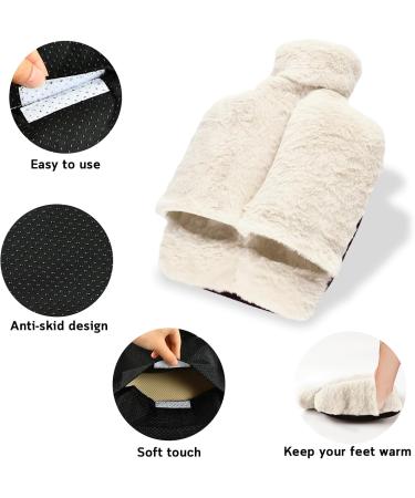 Buy Electric-Free Foot Warmers | 2-in-1 Hot Water Bottles for Winter | Comfort for Women Men & Children - Buy Online on GoSupps.com