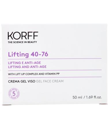 Korff Lifting Face Cream antiage 4076 for normal and combination skin 50 ml - Buy Online on GoSupps.com