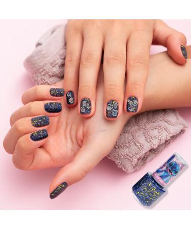 Disney 100 Non Toxic Nail Polish Set for Kids with Nail Stickers & Toe Spacers (18 pcs) | Girls Peelable Nail Varnish for Ages 3+ by Townley Girl - Buy Online on GoSupps.com