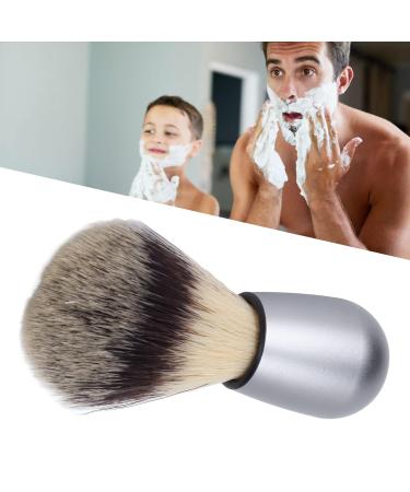 Ankroyu Professional Razor Brush | Synthetic Shaving Foam Brush for Men | Men's Beard Cleaning Tool with Metal Handle - Buy Online on GoSupps.com