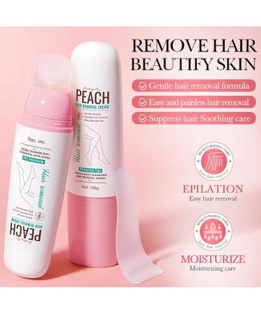 Cr me D pilatoire Parfum P che 100g Gel D' pilation Pour Femmes Cream D pilatoire Jambes Pour Les Peaux pil es pilation Douce Pour La Zone Leg Le Maillot Et Les Aisselles - Buy Online on GoSupps.com