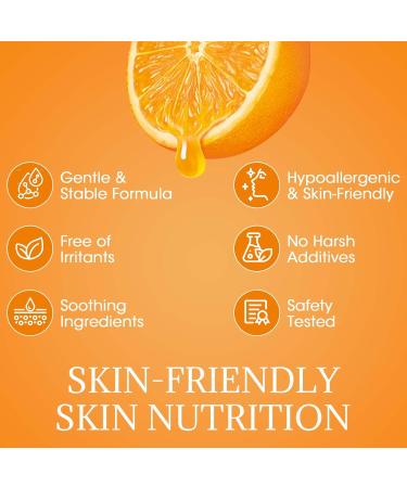 MQ Vitamin C Cream Visibly Brightening Body Lotion | Vitamin C Moisturizer Care Body Cream Revitalizes Dull-Looking Skin Promotes A Glowing Complexion - Buy Online on GoSupps.com