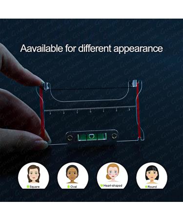 Guapa Professional Eyebrow Mapping Ruler Kit - Microblading Eyebrow Ruler with Level for Perfect Brow Design (Kit 4) - International Shipping Available - Buy Online on GoSupps.com