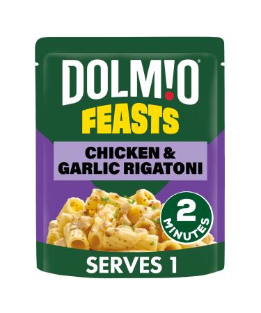 Dolmio Feasts Rigatoni Chicken & Garlic Pouch 250g