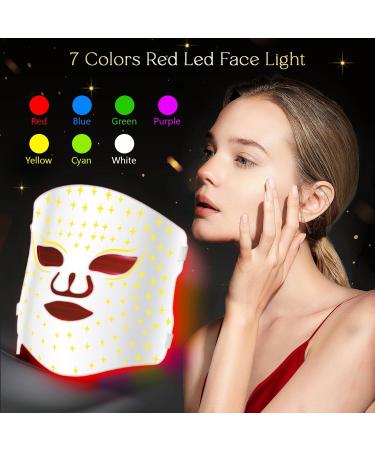 Red Light for Face 7 Colors LED Face Light Portable Red Face Light at-Home Use Black M1 Cp - Buy Online on GoSupps.com
