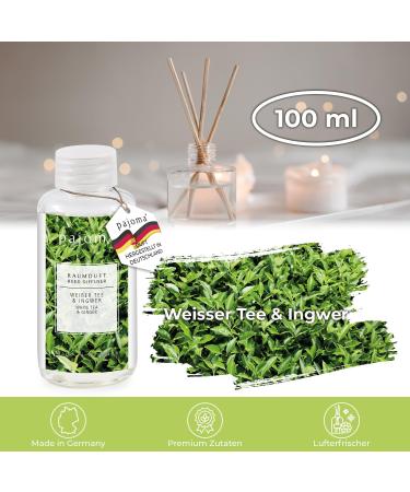 White tea &Ginger Fragrance Diffuser Refill Bottle 100 ml - Buy Online on GoSupps.com