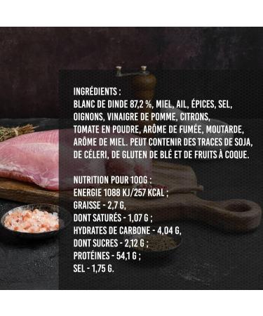 THE MEAT MAKERS - Original Dried Turkey Fillet 500g - Dried Turkey Fillet Dried Turkey Meat Snack High Protein Meat Snack I - Buy Online on GoSupps.com