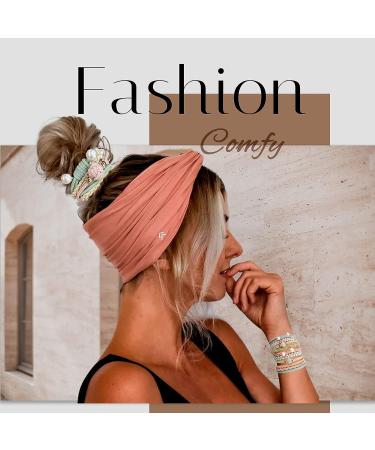 Boho Dual-Use Hair Ties 20 Pcs for Thick Hair - No Damage, No Crease - Adorable Design - Buy Online on GoSupps.com