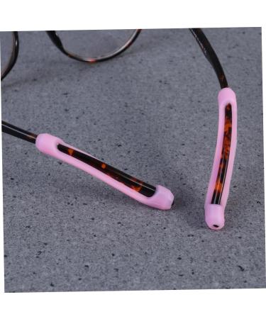TOVINANNA 5 Pairs Silicone Eyeglass Legs - Anti-Slip Ear Hooks & Accessories for Sunglasses - Medium Pink - International Shipping Available - Buy Online on GoSupps.com