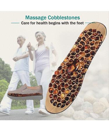 EUK Magnetic Insoles - Acupressure & Magnetic Therapy for Flat Feet Plantar Fasciitis Relief | Orthopedic Massage Insoles (EU 40-45) - Buy Online on GoSupps.com
