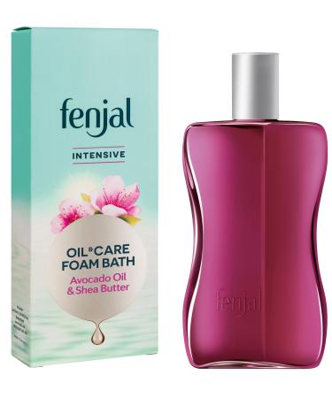 Fenjal oil & care foam bath intensive skin care oil bath with high -quality vegetable oils moisturizing with a moisturizing and calms dry and sensitive skin vegan 200 ml shea butter 200 ml (1 Pack) - Buy Online on GoSupps.com