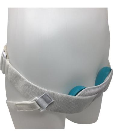 Shop Champion Hernia Belt - Adjustable Elastic Support for Single & Double Bilateral Herniation - Medium Size - Buy Online on GoSupps.com