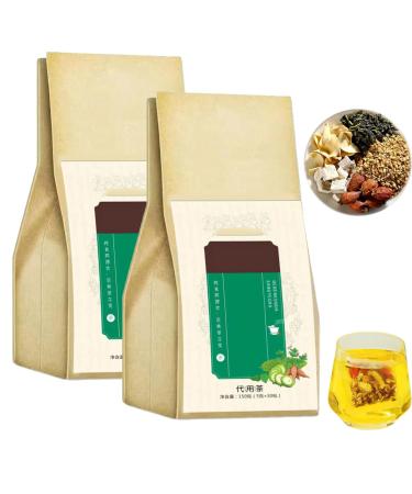 Pueraria Balsam Pear and Mulberry Leaf Tea Kudzu Bitter Melon and Mulberry Leaf Tea Bitter Gourd Mulberry Leaf Tea (2PCS)