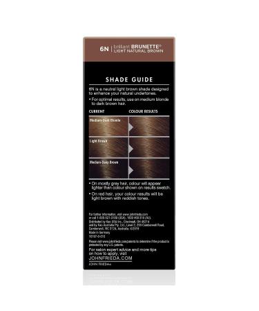 Precision Foam Color Light Natural Brown 6N Full-Coverage Hair Color Kit - Buy Online on GoSupps.com