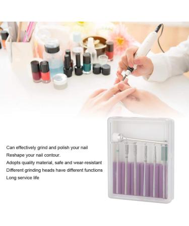 Nail Drill Bits Safe And Wearable Polishing Head for Home Beauty Salon Manicure Store Salon Shop GH-06 - Buy Online on GoSupps.com