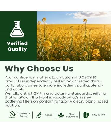 BIOZQYNK Mullein Drops Lung Cleanse - Leaf Extract - Powerful Mullein for Immune Support Detox & Respiratory Support- Lung Cleanse for Smokers Vegan Alcohol-Free (2 fl oz) - Buy Online on GoSupps.com