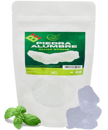Alum Stone (Piedra de Alumbre) - 4 oz - Multi-Purpose Crystal for Skin Care and Healing - Natural Deodorant & Antiperspirant | Shaving Stone:
