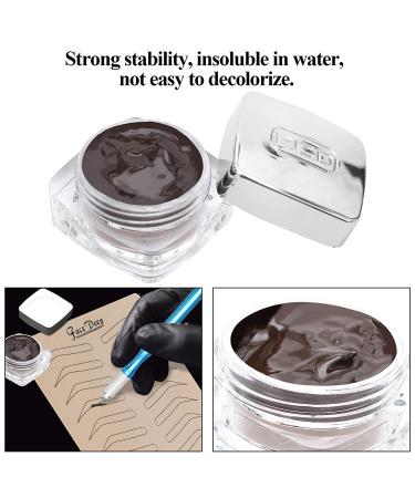 Fenshine Eyebrow Practice Kit - Brow Kit with Blades, Pigment, Practice Skin, Ruler, Repair Gel, Ring Cup, Gloves & Pencil - 9.17oz - Buy Online on GoSupps.com