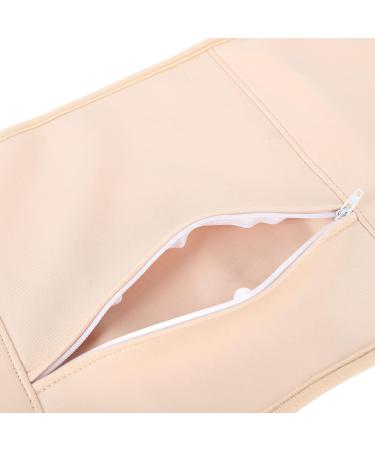 Shop Ergonomically Adjustable Castor Oil Pack - Reusable Soft Compress for Liver Health | Khaki - Buy Online on GoSupps.com