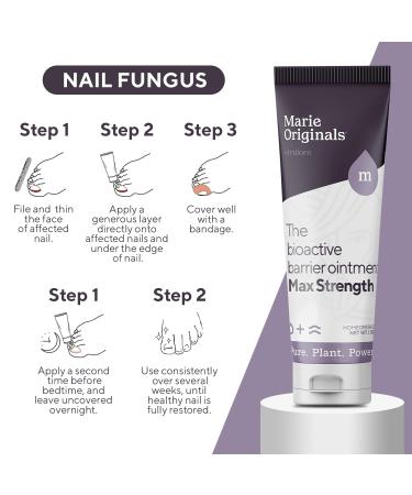 Marie Originals Bioactive Barrier Ointment | Plant-Powered Jock Itch Ringworm & Fungus Relief | Fast Recovery Solution - 1oz - Buy Online on GoSupps.com