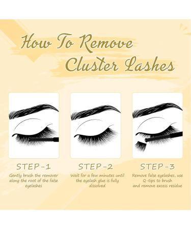 DIY Eyelash Extensions Kit QUEWEL 144 Pcs Lash Clusters Eyelash Clusters Golden Tweezer Cluster Lashes Bond and Seal Waterproof Clusters Lash Glue Remover for DIY Lash Extensions (QU-RR-DH-01) 1 Count (Pack of 1) DIY Lash Extensions Kit-RR01 - Buy Online on GoSupps.com