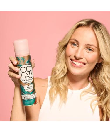 COLAB Dry Shampoo Beach Texture Pack of 6 200ml - Refreshing & Texturising Dry Shampoo Spray - Buy Online on GoSupps.com