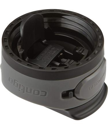 Contigo AUTOSEAL 24oz Water Bottle with Licorice Lid - Steel/Licorice - Buy Online on GoSupps.com