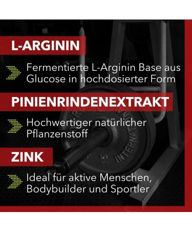 Buy Sports Affinity Alpha Bull - High-Dose L-Arginine + Zinc + Pine Bark Extract - Natural Vegan 80 Capsules for Physical Stress Relief - Buy Online on GoSupps.com